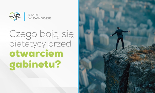 Dietetyk mierzący się z obawami przed otwarciem własnego gabinetu