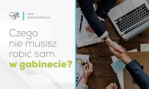 Dietetyk korzystający ze wsparcia specjalistów przy prowadzeniu gabinetu