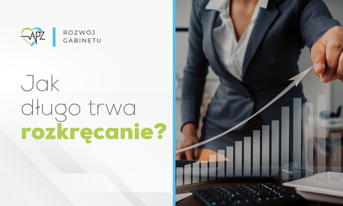 Dietetyk analizujący tempo rozwoju swojego gabinetu dietetycznego