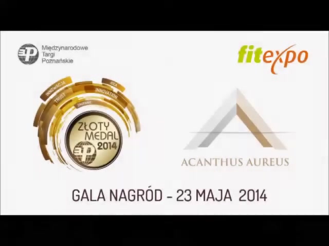 Gala wręczenia Złotego Medalu Acanthus Aureus – Fit Expo 2014